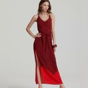 French Connection 100% Silk Maxi Dress